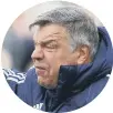  ??  ?? Sam Allardyce