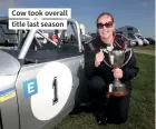  ?? ?? Cow took overall title last season