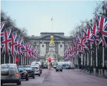  ?? PHOTO: GETTY IMAGES ?? Jack up . . . Union Jacks fly on The Mall in London. This morning, the UK and Northern Ireland will exit the European Union, 188 weeks after the referendum on June 23, 2016.