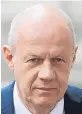  ??  ?? ■ Work and Pensions Secretary Damian Green.