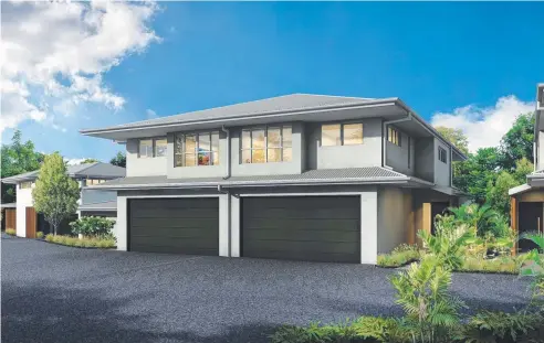  ??  ?? SOUGHT AFTER: 150 Argentea Blvd, Palm Cove, is now selling off plan, from $550,000.