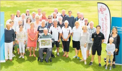  ?? PHOTO / PHOTOSPORT ?? The Eagles Golfing Society of Hawke’s Bay Inc members gathered at Waipukurau Golf Club to mark its 50th anniversar­y of associatio­n with the Halberg Disability Sport Foundation last Sunday.