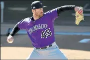  ?? Andy Cross
/
The Denver Post ?? The Rockies are hoping to have a healthy Scott Oberg in the closer’s role this season.