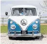  ??  ?? ICONIC The VW camper van