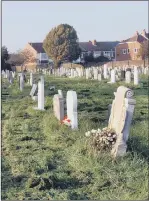  ??  ?? PAYING RESPECTS
Milton Cemetery