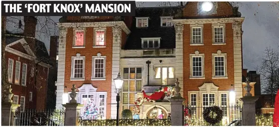  ?? Picture research: CLAIRE CISOTTI ?? Gold-plated address: Tamara Ecclestone’s palatial £70 million home in West London’s Kensington Palace Gardens