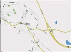  ?? GOOGLE MAPS ?? This map shows Underwood Road, which leads to The Crossing, a retirement community in Garlands Crossing. A West Hants councillor is hoping the provincial government will look into ways to ease traffic concerns for residents as motorists are speeding along the narrow road.