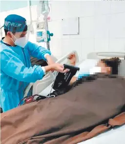  ?? FOTO: EL HERALDO ?? Las salas covid-19 de los hospitales se han llenado de luto ante la muerte de decenas de pacientes infectados.