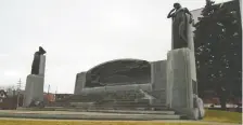  ?? ?? The Alexander Graham Bell Memorial in Brantford, Ont., opened in 1917.