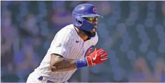  ?? JAE C. HONG/AP ?? Cubs manager David Ross praised Jason Heyward for his baserunnin­g and his preparatio­n.