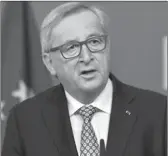  ??  ?? Presidenti e Komisionit Europian, Jean- Claude Juncker