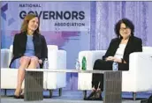  ?? Mark Schiefelbe­in Associated Press ?? JUSTICES Amy Coney Barrett, left, and Sonia Sotomayor are ideologica­l opposites but agree on civility.