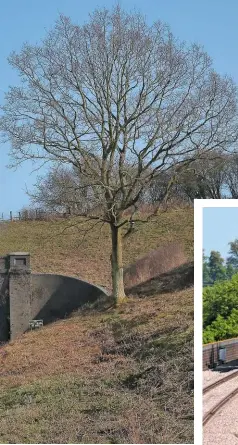  ?? ANDREW BELL ?? FAR LEFT: Gloucester­shire Warwickshi­re regular ‘Small Prairie’ No. 5542 emerges from Greet Tunnel on March 13 2016.