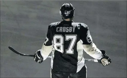  ?? — GETTY IMAGES ?? Sidney Crosby battled through concussion and recurring symptoms to get back to full speed.
