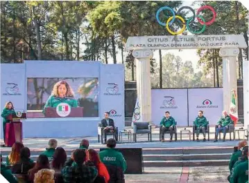  ?? ?? El Comité Olímpico tendrá a una institució­n financiera como apoyo para las justas olímpicas.