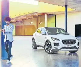  ?? Pictures: MOTORPRESS ?? MADE WITH PRIDE: The looks of the E-Pace are designed to be fun, like a playful cub