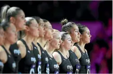  ?? GETTY IMAGES ?? Netball New Zealand is hopeful the Silver Ferns will be able to stage home tests against England or Australia in November.