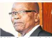  ??  ?? Präsident Zumas Amtszeit wird von Korruption überschatt­et