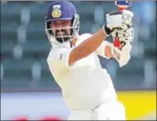  ?? REUTERS ?? Press Trust of India his blistering 148-run knock at Ajinkya Rahane smashed 148 against Karnataka.