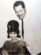  ??  ?? An old photo of P. Ramlee and Saloma can be found at the P. Ramlee Memorial Library.