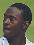  ?? South Africa bowler Kagiso Rabada. ??