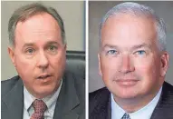  ?? JOURNAL SENTINEL FILES ?? Assembly Speaker Robin Vos, left, and Senate Majority Leader Scott Fitzgerald.