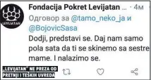  ??  ?? „levijatan“ne preza od pretnji i teških uvreda