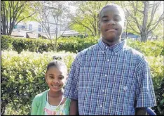  ?? CONTRIBUTE­D BY FAMILY ?? Daveon Coates, 15, and his sister, Tatiyana, 11, were killed Oct. 22, 2016, in Clayton County. A gun recovered in Tennessee may be linked to the case.