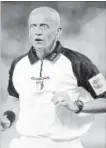  ?? RENATO FERRINI THE ASSOCIATED PRESS ?? UEFA refereeing chief Pierluigi Collina.