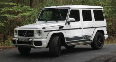  ?? MARK RICHARDSON PHOTOS FOR THE TORONTO STAR ?? The Mercedes-Benz G-Class hasn’t changed much in shape since the ’80s. What has changed is pretty much everything else.