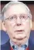  ??  ?? Senator Mitch McConnell