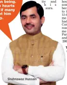  ??  ?? Shahnawaz Hussain