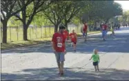  ??  ?? All ages were represente­d Sunday in the 26th annual Arsenal City Run in Watervliet.