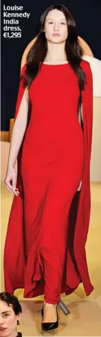  ?? ?? Louise Kennedy India dress, €1,295