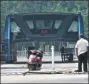  ?? CHINA DAILY PROVIDED TO ?? The test rails for the Transit Elevated Bus in Qinhuangda­o, Hebei province were demolished, on Thursday.