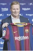  ??  ?? 0 Ronald Koeman: 2-year deal.