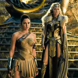  ??  ?? Diana (Gal Gadot) is the only daughter of Hippolyta (Connie Nielsen), Queen of the Amazons.