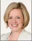  ??  ?? Rachel Notley