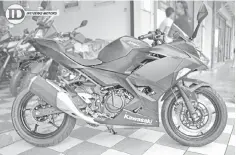  ??  ?? New Ninja 250 1-5