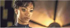  ?? JAN THIJS, CBS INTERACTIV­E ?? First Officer Michael Burnham (Sonequa Martin- Green) and Star Trek: Discovery are preparing for launch.