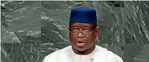  ?? AP ?? Sierra Leone President Julius Maada Bio has declared a national emergency over rape and sexual violence, saying perpetrato­rs are getting younger and their acts more violent.