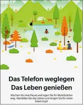  ??  ?? Wer den Zen-Modus aktiviert, verordnet sich eine Zwangspaus­e vom Phone, Notrufe ausgenomme­n.