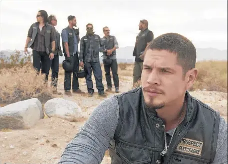  ?? Prashant Gupta FX ?? JD PARDO as Ezekiel “EZ” Reyes, who has to decide whether to follow his brother into a motorcycle gang, against his father’s wishes.