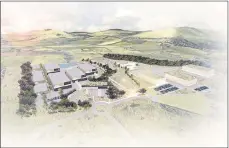  ??  ?? HOW IT COULD LOOK: An artist’s impression of the proposed Pentland studios.