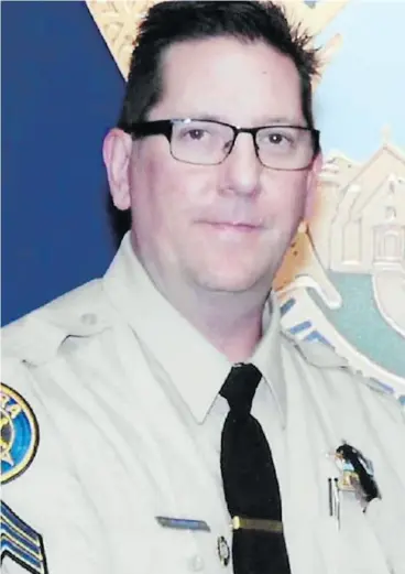  ?? FACEBOOK ?? Sgt. Ron Helus was killed responding to the shooting at a California bar Wednesday.