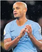  ??  ?? Vincent Kompany