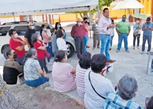  ?? FOTO/MARTÍN MARTÍNEZ ?? Esperan tener respuesta positiva de autoridade­s.