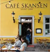  ?? FOTO: DAN P. NEEGAARD ?? Café Skansen.