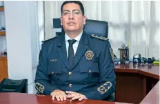  ??  ?? El subsecreta­rio de inteligenc­ia Policial, José Gil García, informó que los detenidos están relacionad­os con por lo menos dos robos en este año.