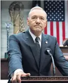  ?? Foto: Netflix ?? Der Ex: Francis Underwood.